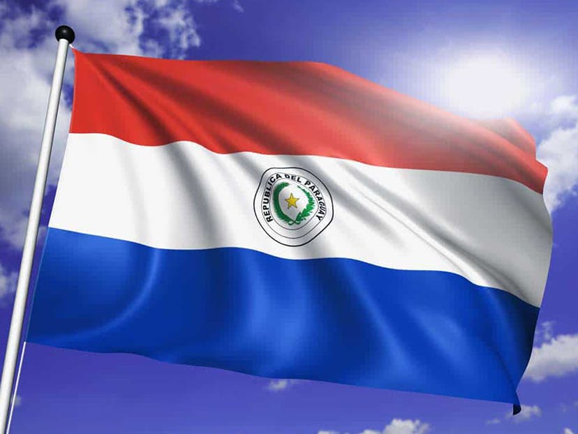 Bandera Paraguay